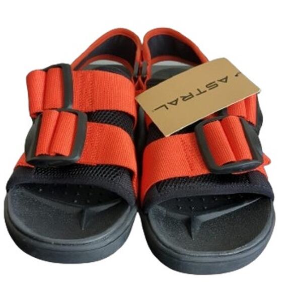 Astral Mens PFD Sandal for Rafting Water Paddling and SUP Fire-Orange-9-NWT-S163